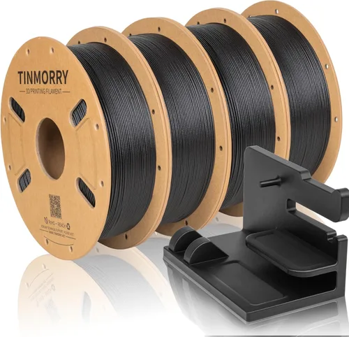 Vista 15 de TINMORRY - Filamento PETG CF de 1.75 mm para impresora 3D, compatible con Bambu LAB, Creality K1C, QIDI MAX3, FLASHFORGE Adventurer 5M, Prusa MK4
