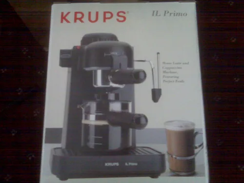 Krups IL Primo - Cafetera para café expreso y capuchino