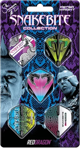 Vista 11 de RED DRAGON Dart Flight Collections 5 juegos por paquete (15 vuelos en total)