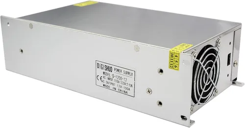 Vista 6 de DIGISHUO Adaptador de fuente de alimentación DC 12V 100A 1200W Interruptor transformador AC 110V/220V a DC 12V 100Amp Convertidor de conmutación