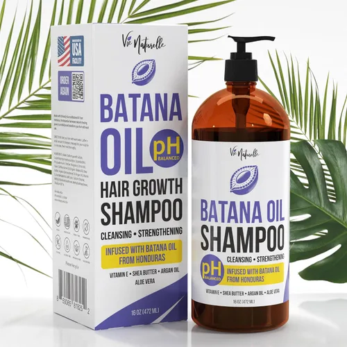 Vie Naturelle Batana Oil Champú para el crecimiento del cabello, champú para la pérdida de cabello para hombres y mujeres con aceite de batana puro