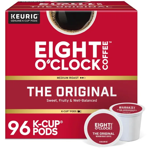Vista 15 de Eight O'Clock Coffee Colombian Peaks Cápsulas de café Keurig K-Cup para una taza.