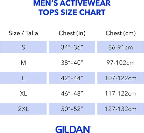 Vista 3 de Gildan Ultra Cotton G2000 - Camiseta de algodón para hombre, paquete de varias