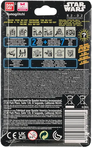 Vista 8 de Tamagotchi Nano x Star Wars: R2-D2 Tamagotchi, Holograma