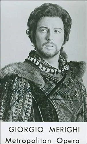 Giorgio Merighi - Photograph Signed