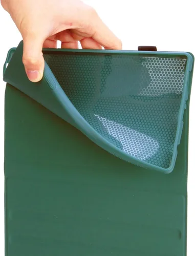 Vista 8 de Funda de teclado para Samsung Galaxy Tab A7 Lite de 8.7 pulgadas 2021, teclado inalámbrico desmontable de colores caramelo con cubierta delgada