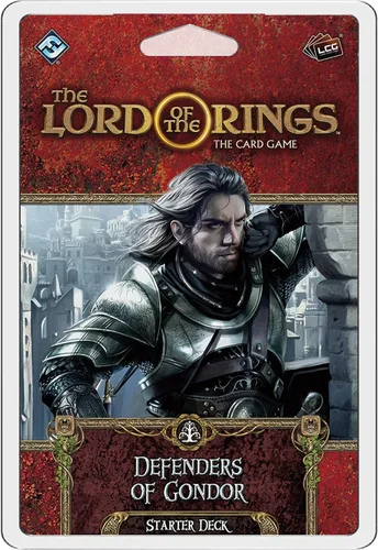The Lord of the Rings The Card Game Defenders of Gondor STARTER DECK - Juego de aventura cooperativa, juego de estrategia, edades 14 en adelante,
