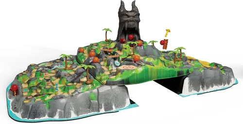 Vista 2 de Goliath Fireball Island Juego de mesa - Tablero de juego único y componentes, 2-4 jugadores a partir de 7 años