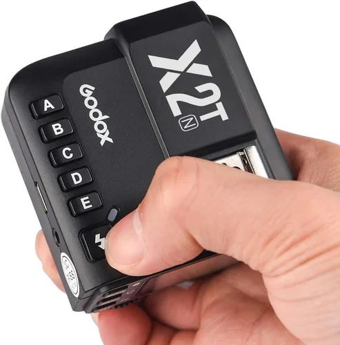 Vista 5 de Godox X2T X2T-N Disparador de flash para Nikon, con 2.4G i-TTL HSS 1/8000s Función de grupo Panel de control LCD Actualización de firmware, GODOX X2