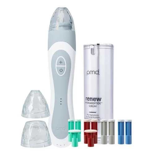 Vista 12 de PMD Beauty Personal Microderm Elite Pro - At-Home Use, Facial Exfoliator Tool, Microdermabrasion Machine Kit for Face and Body Skincare