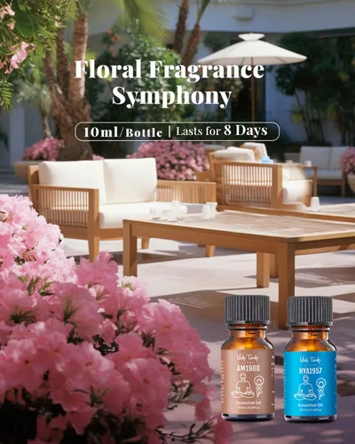 Vista 3 de Difusor sin agua con aceites esenciales de hotel, aromas de lujo para el hogar, inspirado en hoteles de 5 estrellas, mezclas de aceites aromáticos