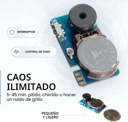 Vista 2 de AnnoyingPCB - El dispositivo de broma que no dejará de sonar durante 3 años