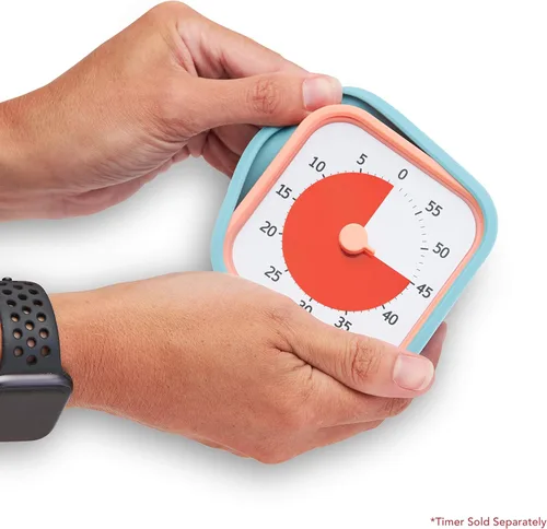 Vista 4 de TIME TIMER Home MOD - Estuches neutros para aprendizaje en el aula, herramienta de estudio de escuela en casa, reloj de escritorio para estudiantes