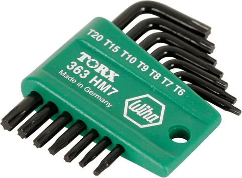 Vista 3 de Wiha 36392 Juego de llaves en L, Torx, brazo corto, 7 piezas