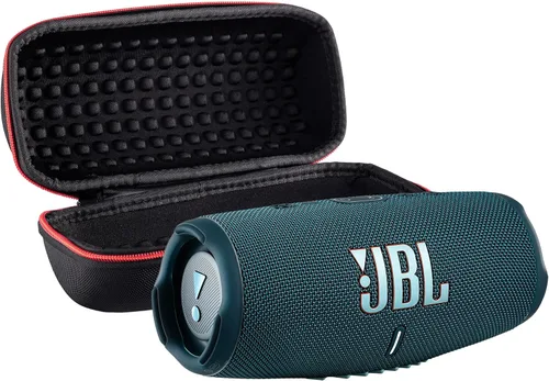Vista 10 de JBL Altavoz Bluetooth inalámbrico Charge 5 (negro) Audio resistente al agua IP67 para exteriores con graves profundos y tiempo de reproducción