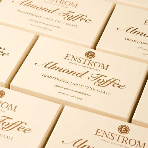 Vista 5 de Toffee de almendras y chocolate