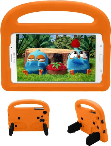 Vista 11 de Funda infantil para tableta Samsung Galaxy Tab A de 8.0 pulgadas (SM-T290/T295/T297/T380/T385/T387) (2019/2018/2017) con soporte y mango