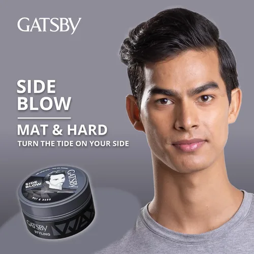 Vista 6 de Gatsby Cera de peinado para el cabello mate y dura 2.65 oz gris