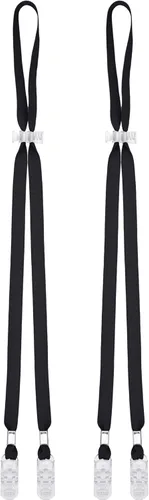 Vista 5 de SATINIOR 2 clips ajustables para correa de sombrero con cerraduras de cordón para golf, pesca y otros deportes