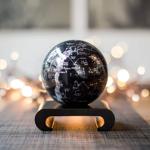 Vista 5 de MOVA Globo autogiratorio, Constellations Classic (4.5") Globo alimentado por energía solar, sin baterías ni cables, regalo para los amantes