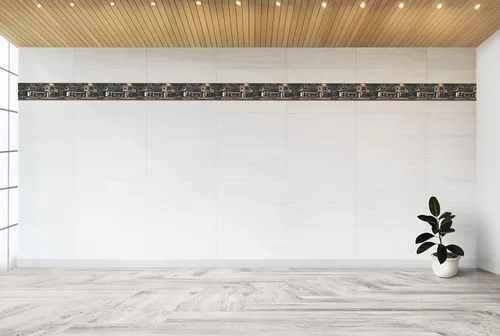 Vista 3 de Dundee Deco DDAZBD9151 - Borde de papel tapiz para despegar y pegar, diseño retro, 15 pies x 7 pulgadas, autoadhesivo