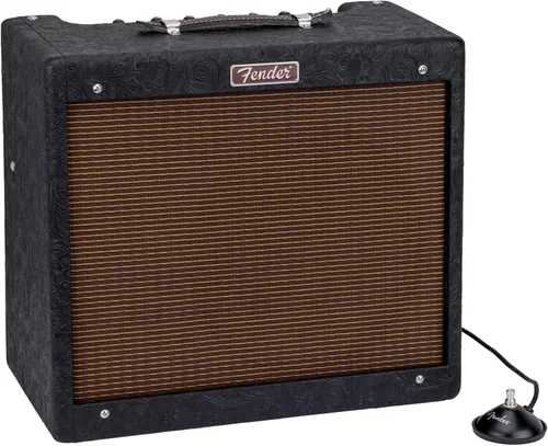 Vista 6 de Fender Blues Junior IV - Paquete de amplificador de 30 aniversario con base de guitarra Amperstand, afinador, cable y Austin Bazaar, paquete de 24
