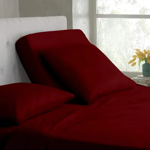 Vista 11 de Juego de sábanas de tamaño individual, 4 piezas, sábanas de lujo para hotel, extrasuaves, bolsillos profundos, ajuste fácil, sábanas