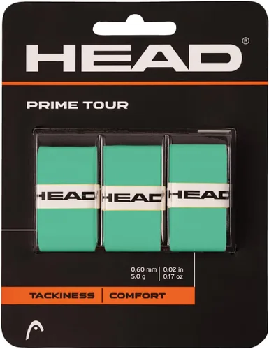 Vista 4 de HEAD Prime Tour paquete de 3 overgrip, color negro