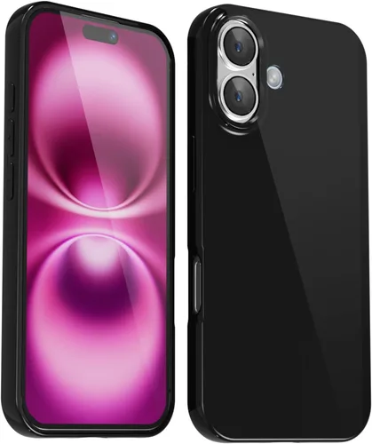 Vista 646 de Svanove para iPhone 7 Plus/ 8 Plus, funda de silicona, de goma suave brillante y gel de jey lindo, funda protectora de plástico simple y lisa