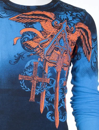 Vista 5 de Archaic by Affliction - Camisa térmica de manga larga para hombre Daventry