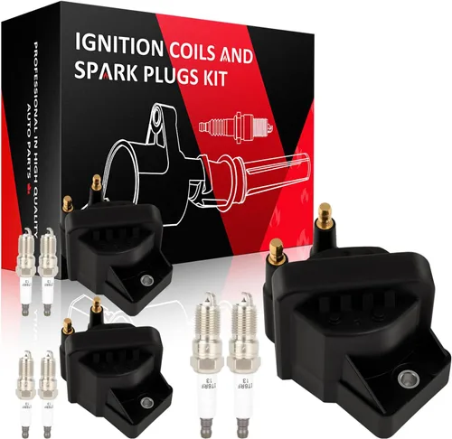 Vista 156 de SCITOO Paquete de bobinas de encendido compatible con Mitsubishi Outlander 2.4L 2014 2015 2016 2017 UF814 C-911 49114 1 PCS