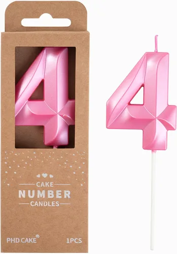 Vista 60 de PHD CAKE Velas de Cumpleaños de Oro Diamante de 2.76 Pulgadas Número 0, Velas de Número Dorado, Velas de Número para Pastel, Celebración de Fiesta