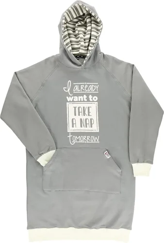 Vista 3 de Lazy One Sudadera con capucha de gran tamaño, ropa de dormir