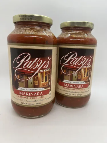 Vista 14 de Patsy's Salsa de restaurante italiano, 24 frascos de ouce, hechos con ingredientes totalmente naturales, sin gluten, receta familiar servida