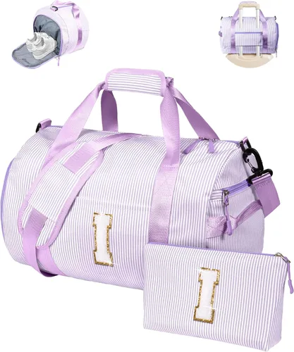 Vista 88 de Regalo para Adolescentes, Bolsa de Viaje para Niñas, Bolsas de Fin de Semana para Niños con Compartimento para Zapatos, Bolsa de Fin de Semana