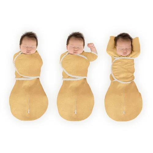 Vista 33 de SwaddleDesigns Omni Saco dormir envolvente, 6 posturas: más opciones calmar reflejo de Moro, brazos arriba, mejor sueño, fácil transición, bebé 0-3