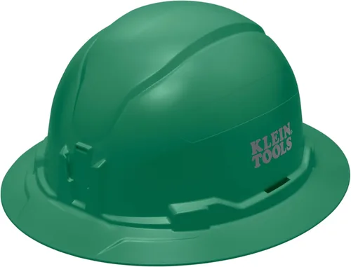 Vista 17 de Klein Tools Sombrero duro, estilo de ala completa sin ventilación, acolchado, auto-absorbente y resistente al olor