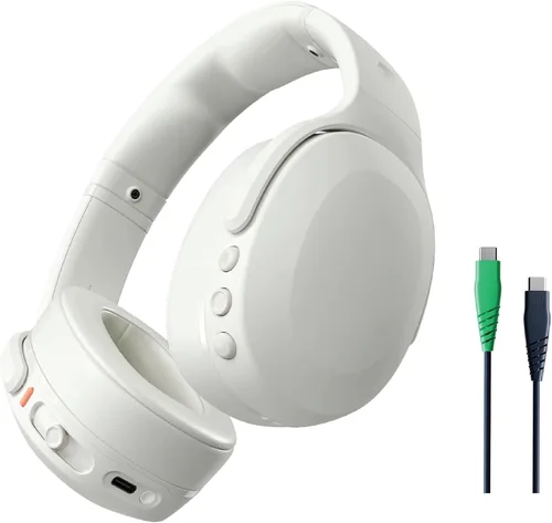Skullcandy Crusher Evo - Auriculares inalámbricos Bluetooth con cable de carga USB-C adicional, graves multisensoriales, aislamiento de ruido,