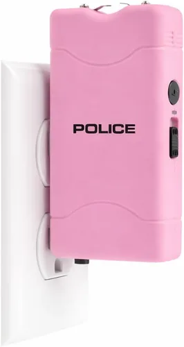 Vista 7 de Police 800 - mini picana eléctrica recargable con linterna LED, color rosa