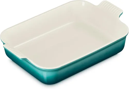 Vista 8 de Fuente de cerámica para el horno, colección Heritage de Le Creuset, Cereza