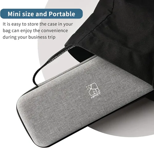 Vista 6 de Funda de transporte portátil compatible con Pooolitech MT810/HPRT MT810/MT610/MT620, impresoras portátiles, impermeables, a prueba de golpes