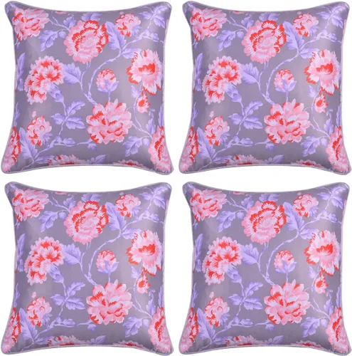 Vista 42 de Decozen Fundas de almohada – Paquete de 1 funda de cojín decorativa con estampado floral para decoración del hogar, sofá, silla, cama, patio, sala