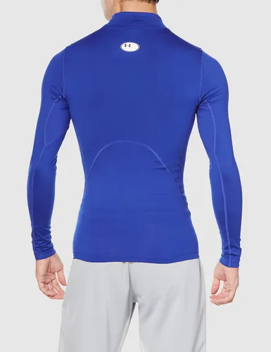 Vista 2 de Under Armour ColdGear Camiseta de compresión para hombre, con cuello alto falso