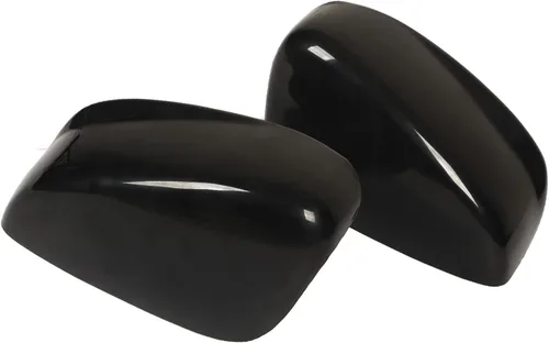 Vista 7 de Repuesto para cubierta de espejo de puerta 2008-2012, 1 par de cubiertas de espejo retrovisor de automóvil, color negro brillante