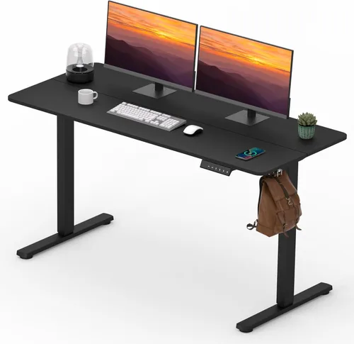 Vista 24 de Escritorio Ajustable de Pie, Escritorio de Pie de 40x24 Pulgadas, Escritorios de Oficina en Casa con Preajustes de Memoria, Estación de Trabajo