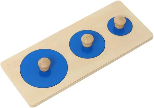 Vista 11 de Rompecabezas Montessori de Múltiples Formas, Primeras Formas, Rompecabezas de Madera con Perilla Jumbo, Rompecabezas de Formas Geométricas