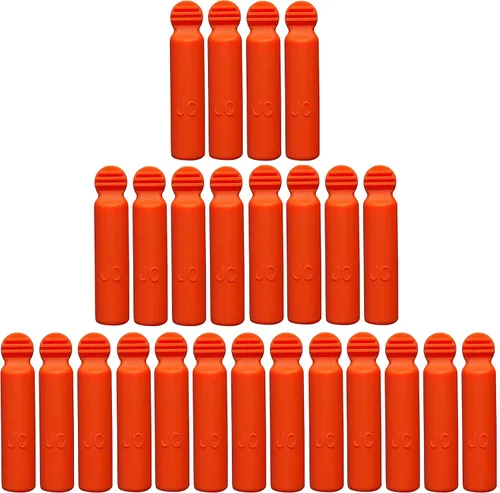 Vista 2 de (25 Pack) Lil Pecker Caulk Saver Sealer Caps - Caulking Tube Covers - Reusable