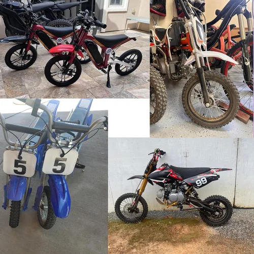 Vista 2 de Guardabarros de plástico para rueda delantera Tutti Soleil 01 CRF50 estilo 125CC Pit PRO Trail Dirt Bike Negro