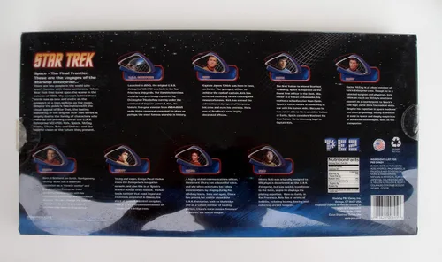 Vista 2 de PEZ Star Trek Edición Limitada, juego de coleccionistas numerados, caja de 3.48 onzas