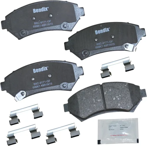 Vista 100 de Bendix Pastillas de freno delanteras de cerámica Priority1 CFC465AK2 para Acura EL 2005-1997, Honda Civic 2011-1996, Insight 2014-2010